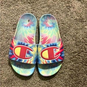 Champion Tie - Dye Slides